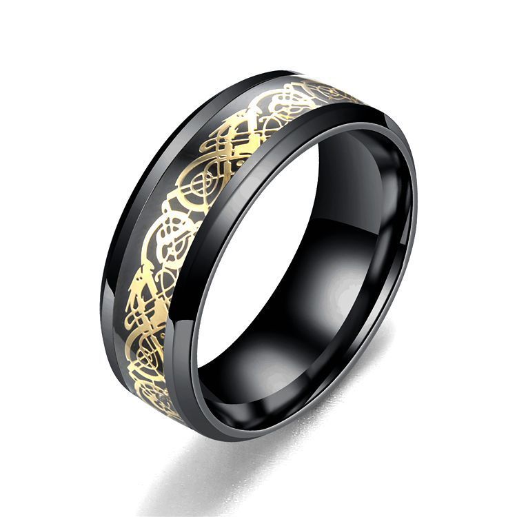 Fierce Dragon Stainless Steel Ring – Symbol of Power & Strength