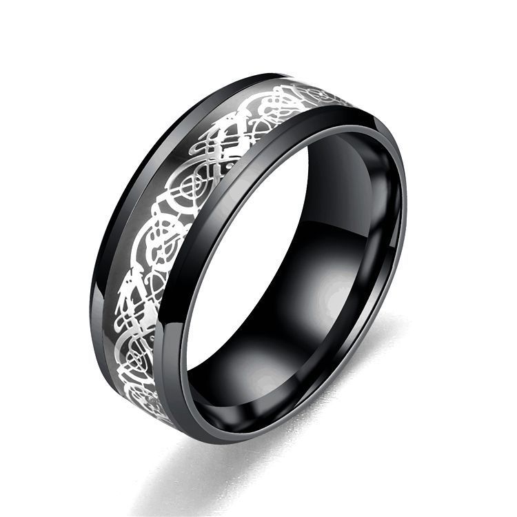 Fierce Dragon Stainless Steel Ring – Symbol of Power & Strength